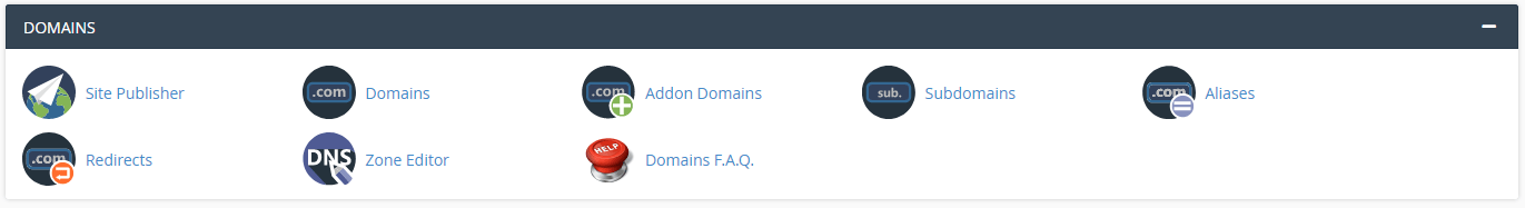 4. Cree y agregue nombres de dominio / subdominios