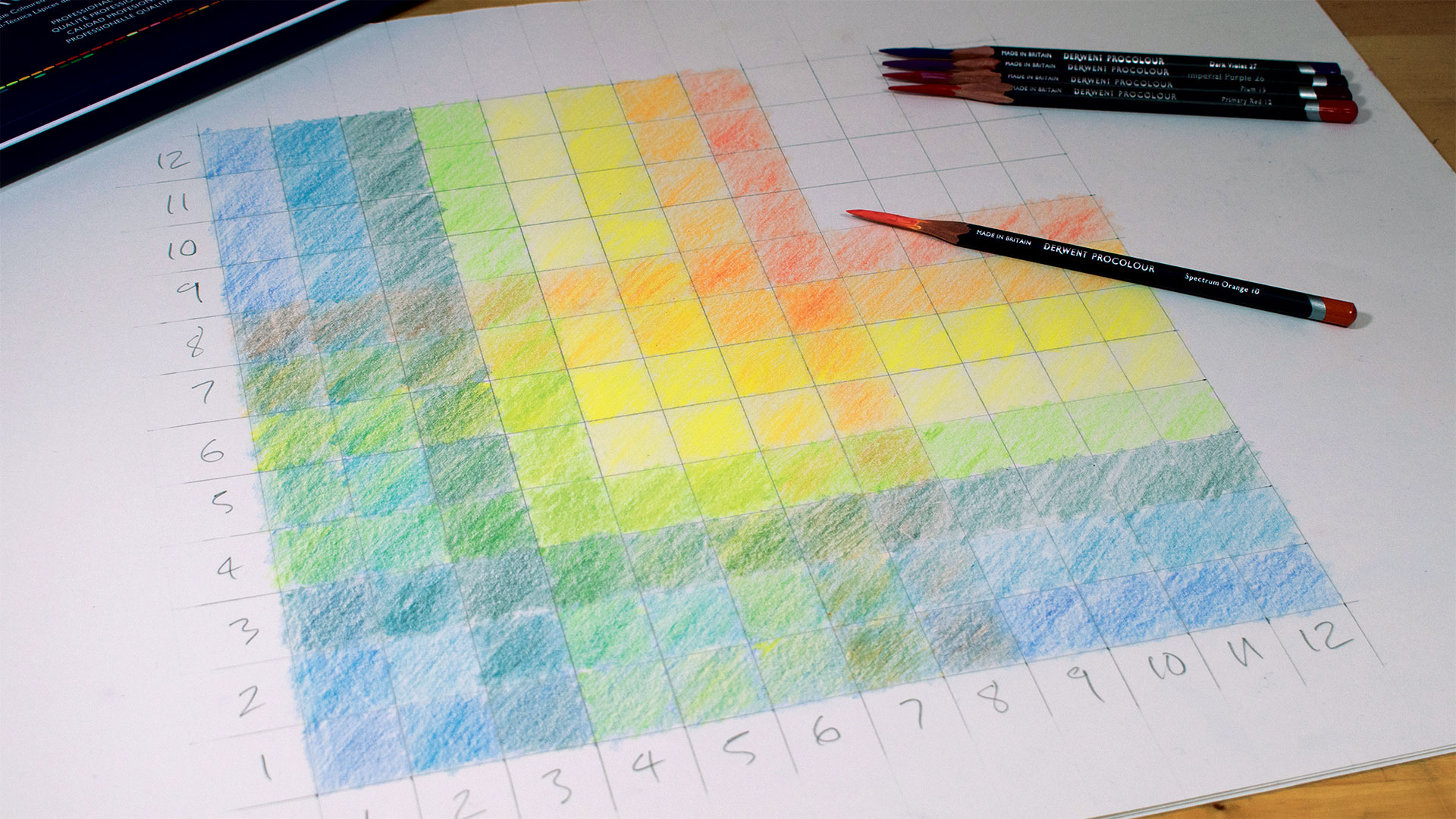 Cómo crear una carta de colores