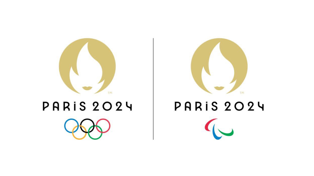 El logo de los Juegos Olímpicos de París 2024