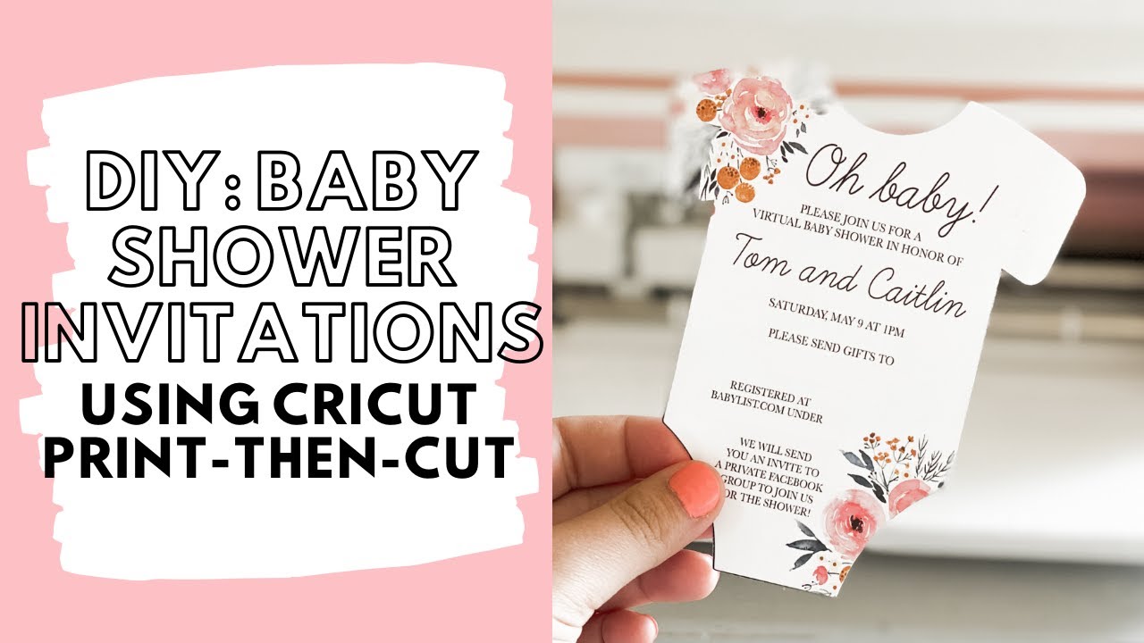 How To Create A Baby Shower Invitation For A Girl