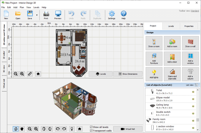 How To Create A Floor Plan For Pc