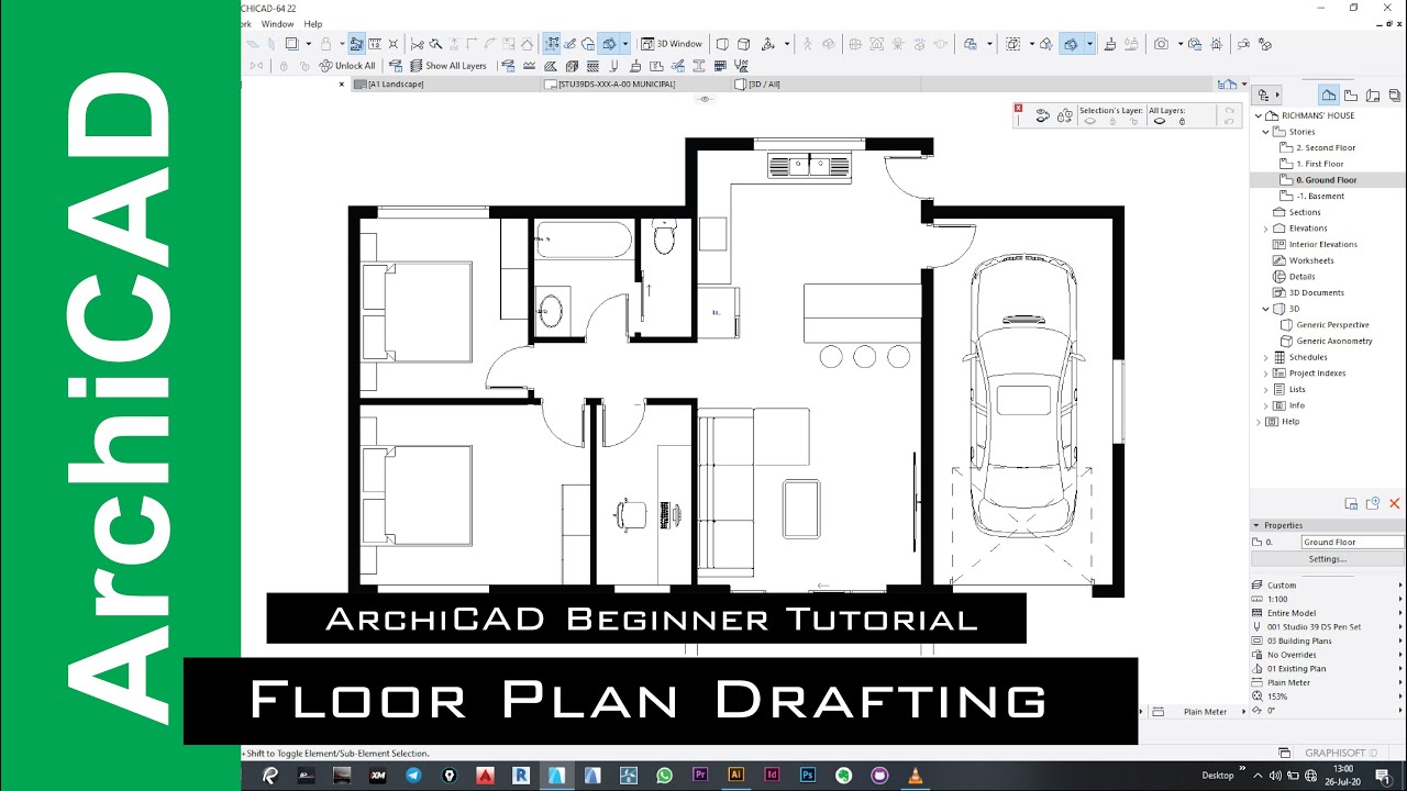 How To Create A Plan In Archicad