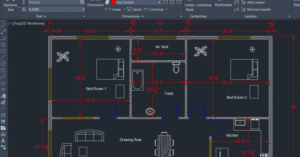 How To Create A Plan In Autocad