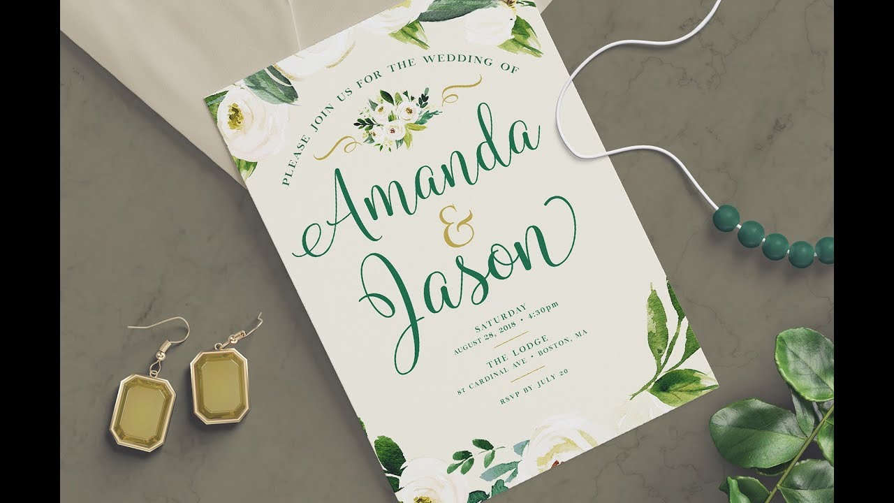 How To Create A Wedding Invitation Konstruweb