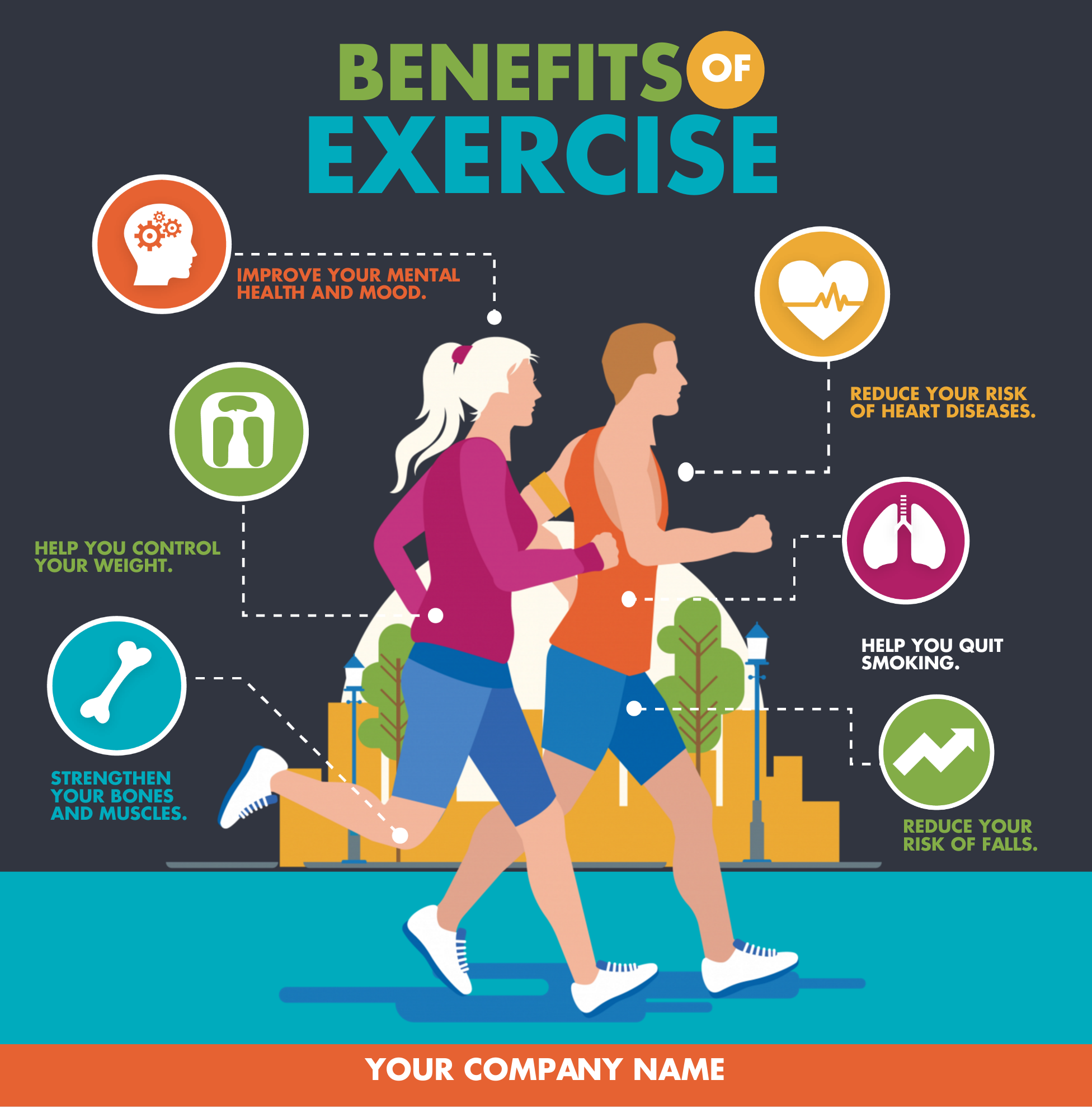 How To Create An Infographic About Exercising