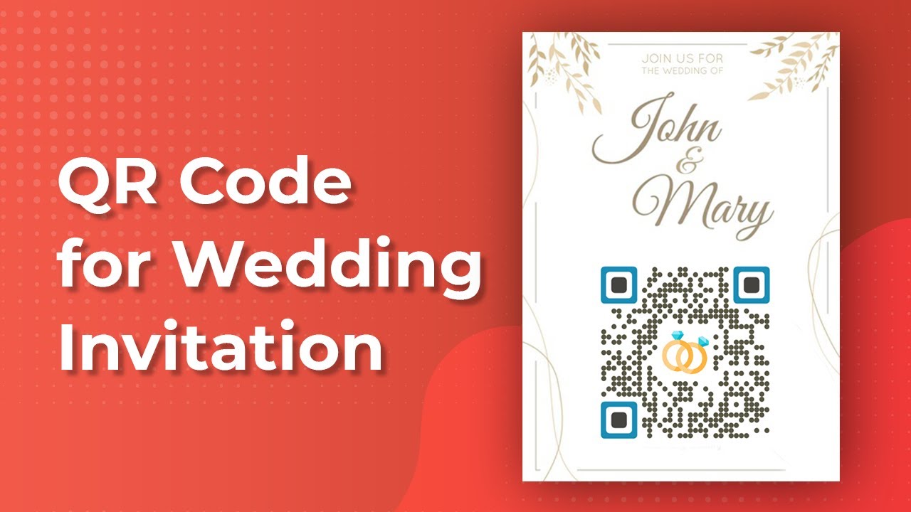 How To Create An Invitation With Qr Code