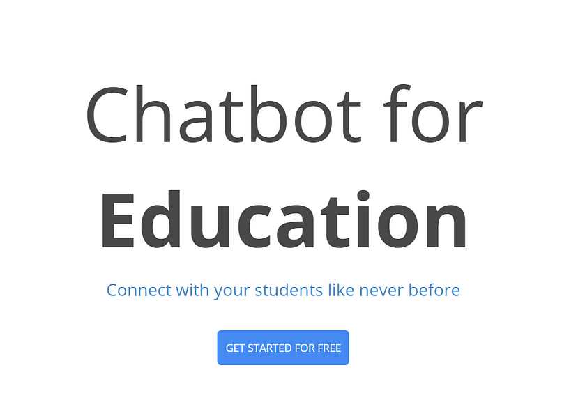 How To Make A Chatbot For Education
