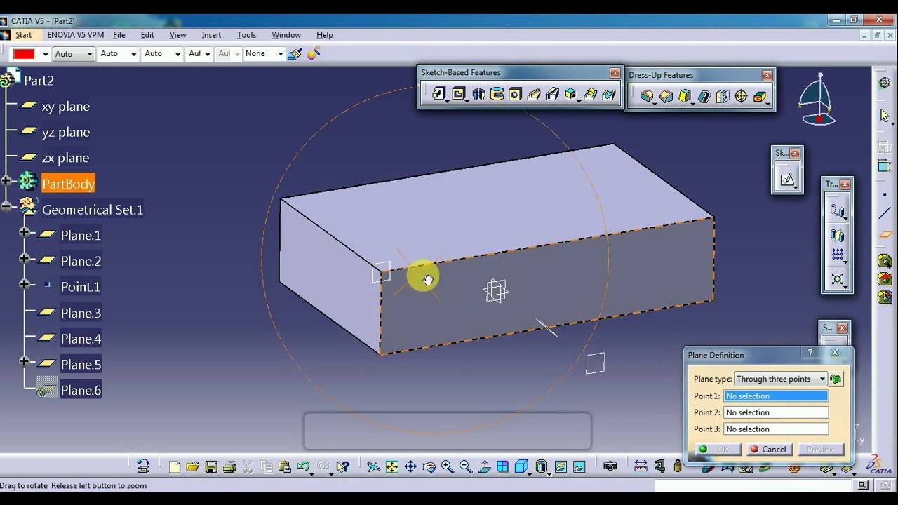 How To Make A Plan In Catia