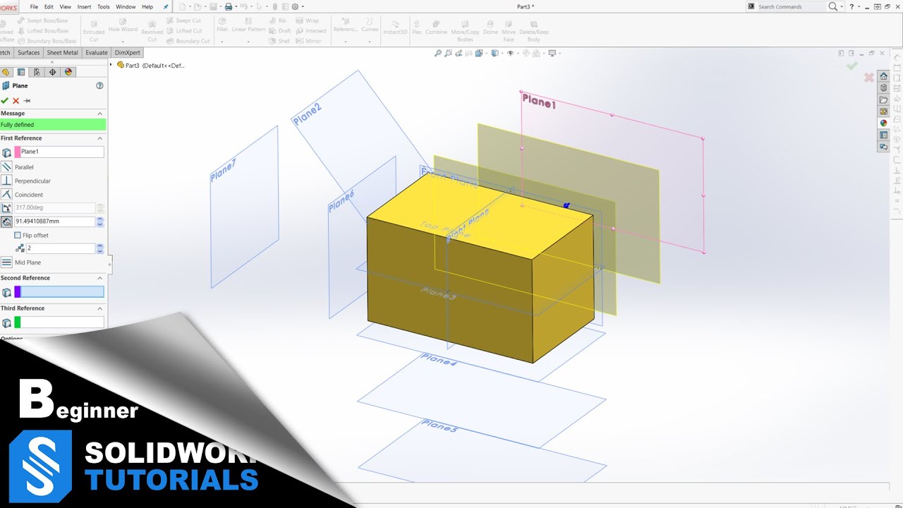 How To Make A Plan In Solidworks