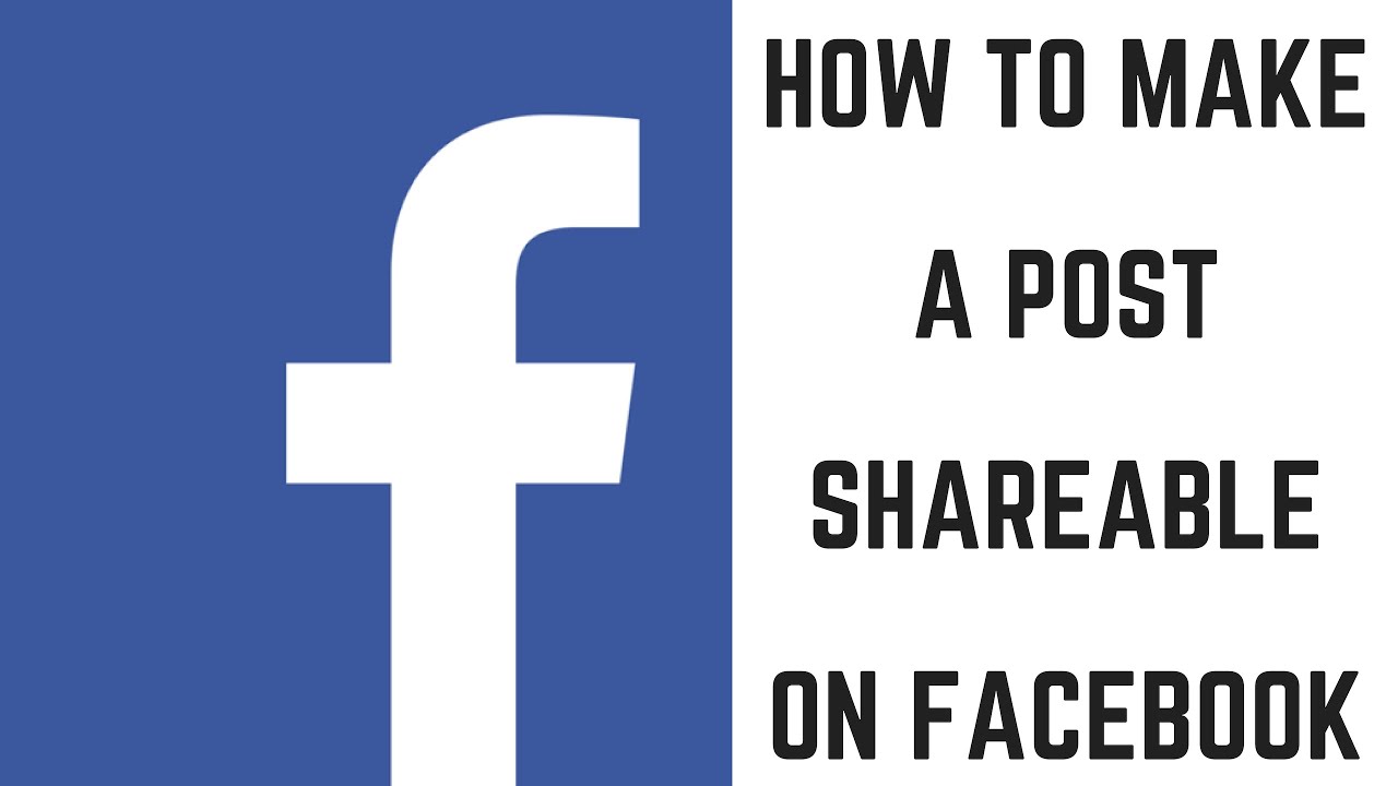 How To Make A Post To Share On Facebook