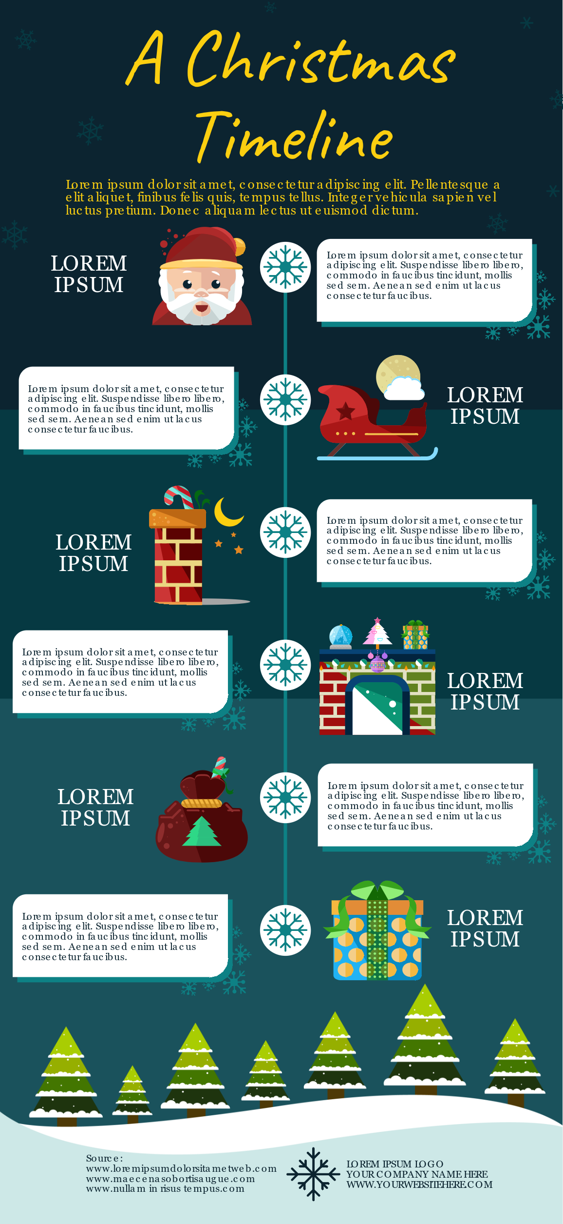 How To Make An Infographic About Christmas