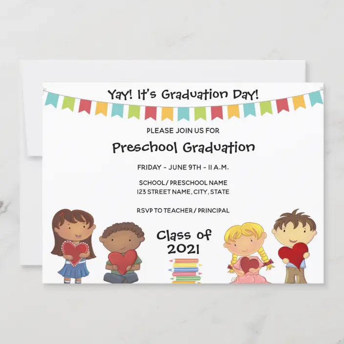 How To Make An Invitation For Primary Children