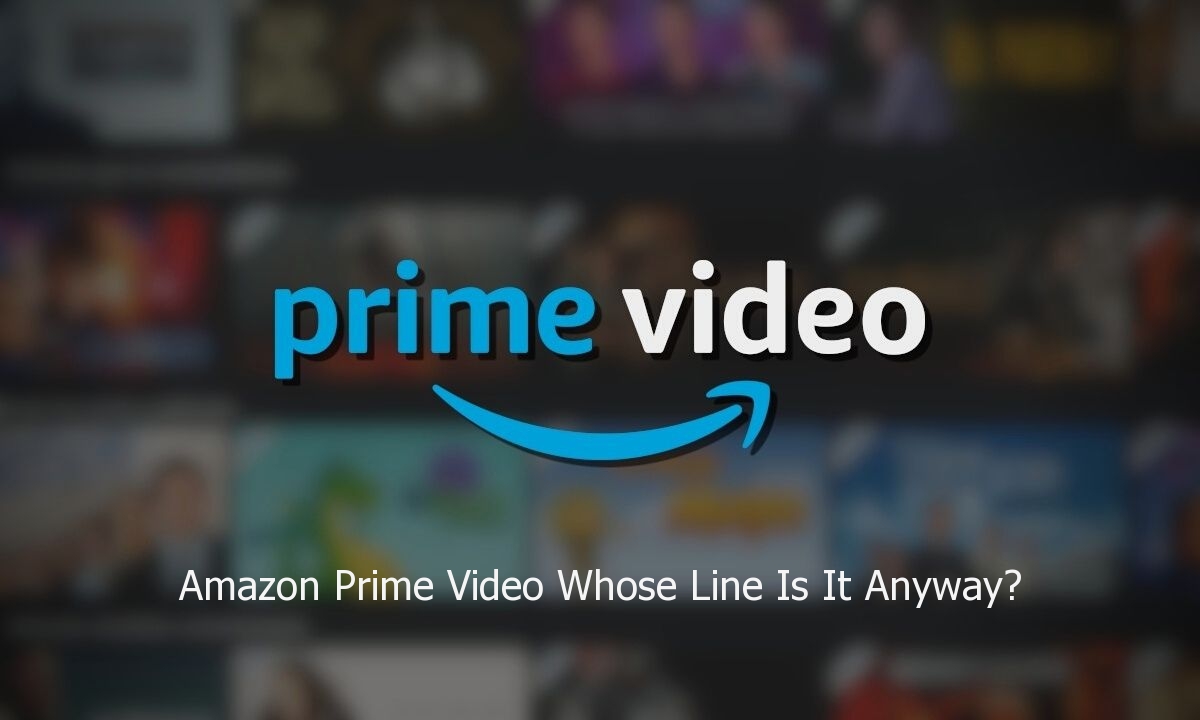 Amazon Prime Video Whose Line Is It Anyway
